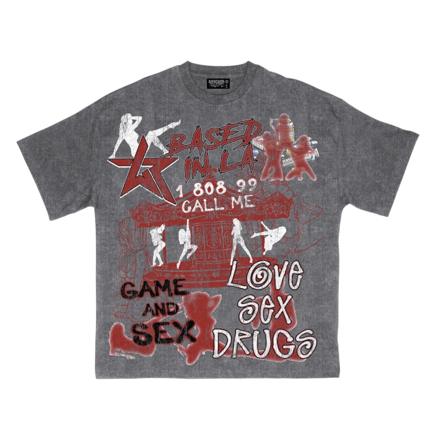 WKND RIOT: Love Sex Drugs SS Tee